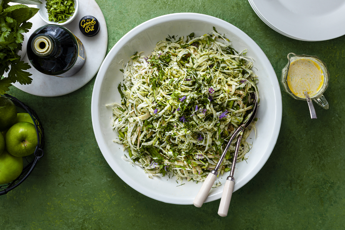 green-slaw