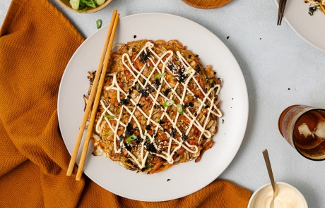 prawn-okonomiyaki