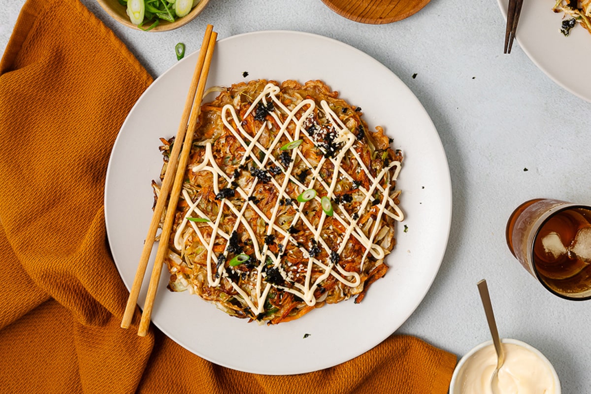 prawn-okonomiyaki