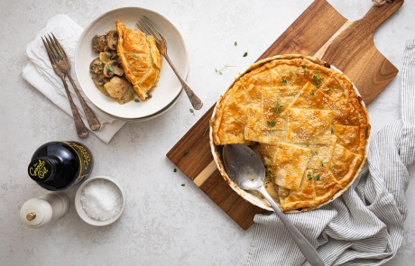 chicken-leek-mushroom-pie